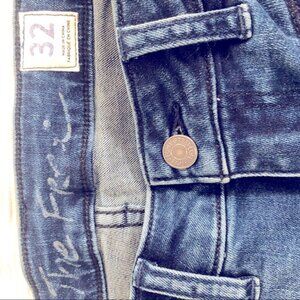 NWT PLUS-Free People jeans, BALTIC BLUE